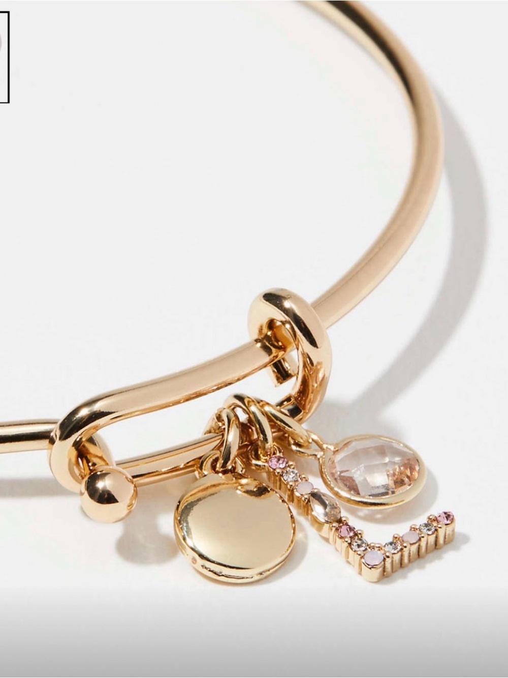 NWT Loft Initial Charm Bracelet Letter L